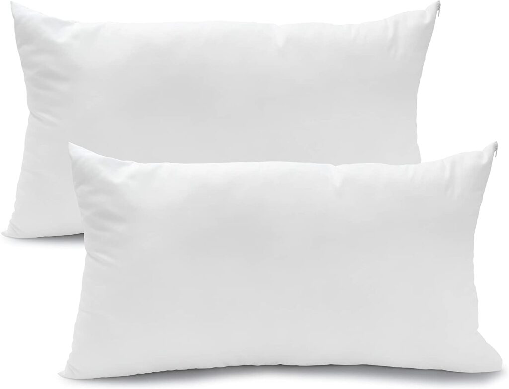 almohadas blanca